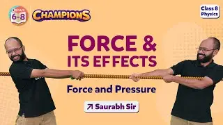 Force and its Effects Class 8 Science Concepts - Force and Pressure | BYJU'S - Class 8