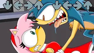 Sonic EXE COMPLETE Friday Night Funkin be like KILLS Amy Rose - FNF