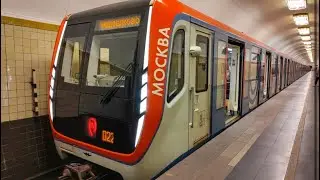 Поездка по Калужско-Рижской линии "Москва 2018" 81-765.3 Новоясеневская - Медведково