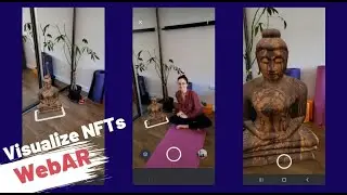 Showcasing NFTs in augmented reality｜WebAR demo from Overly