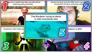 Roblox Murder Mystery Slander (1.0 - 5.0) - FULL MEME COMPILATION