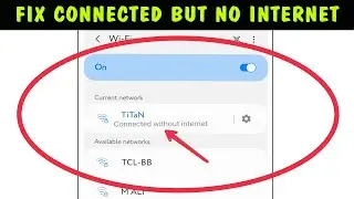 How to Fix WiFi Connected but No Internet access on Android  || Fix WiFi connection problem