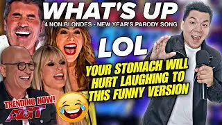 WHAT'S UP PARODY (New Year's Resolution Funniest Song | AGT VIRAL SPOOF