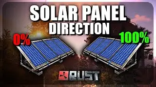 Maximize Your Solar Panels with the BEST Direction & Angle [RUST]