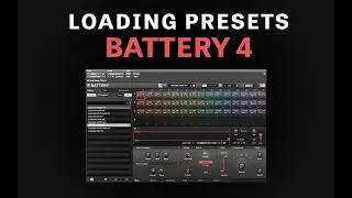 Loading Presets Into Battery 4