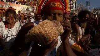 Pope Francis leads Sunday Mass in Papua New Guinea