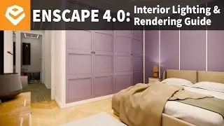 Enscape 4.0 Interior Lighting And Rendering Complete Tutorial