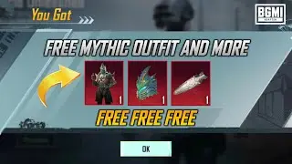 FREE MYTHIC ITEMS IN BGMI/PUBG MOBILE | MYTHIC OUTFIT FREE | MYTHIC ITEMS FREE | BGMI NEW EVENT