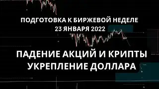 Подготовка к биржевой неделе 23 января 2022