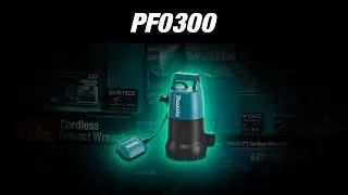 Makita PF0300 Погружной дренажный насос от Макита