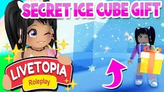 *ICE CUBE GIFT SECRET* Location Solved in LIVETOPIA Roleplay (roblox)