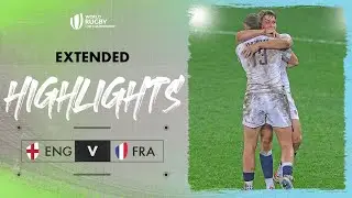 A CLASH for the championship | England v France | World Rugby U20 Championship 2024 Match Highlights