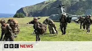 US and Philippines conclude their largest ever military exercises  - BBC News