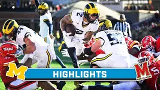 Michigan at Maryland | Highlights | Big Ten Football | Nov. 18, 2023