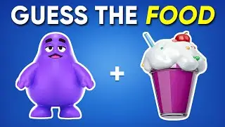 Guess the FOOD by Emoji 🍕🥤🍔