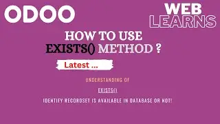 Odoo exists Method Explained: How to Verify Records in Odoo ORM