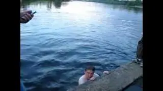 Поэты у места впадения реки Тверцы в Волгу