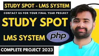 StudySpot Project in PHP MySQL - VU Final Year Project 2023 -