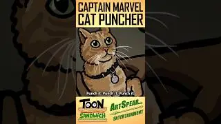 Nick Fury loves cats - TOON SANDWICH 