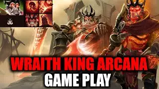 Wraith King Arcana Gameplay by Mason - LEVEL 375 Dota 2 Battle Pass 2020 TI10