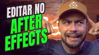 É possível EDITAR VIDEOS no AFTER EFFECTS? | Héber Simeoni