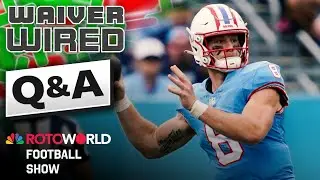 Fantasy Football Waiver Wire Q&A with RotoPat & Kyle Dvorchak (10/30/23) | Rotoworld Football Show