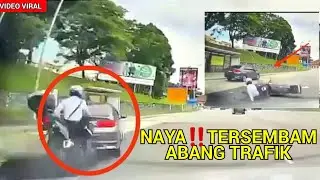 HONDA CITY TUKAR LORONG‼️ ABANG TRAFlK TERIMA P4DAH