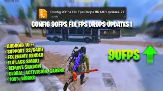 90FPS CONFIG IN COD MOBILE | FIX FPS DROPS BR/MP | CODM CONFIG