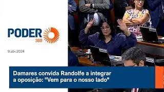 Damares convida Randolfe a integrar a oposição: 