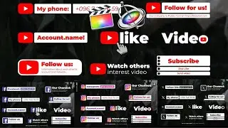 Social Lower Thirds | FCPX