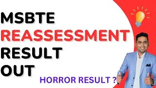 MSBTE Reassessments Result aa gaya | Toshib Tutorial’s