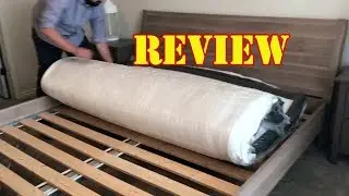 Review LUCID 10 Inch Latex Foam Mattress Firm Ventilated Design 2018