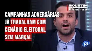 Campanhas adversárias já trabalham com cenário eleitoral sem Marçal