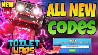 *NEW UPDATE* ALL WORKING CODES FOR TOILET WARS TOWER DEFENSE ! ROBLOX TOILET WARS CODES 2024