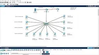 Demo thiết kế mạng LAN cho trường THPT Phúc Hòa| Cisco Packet Tracer