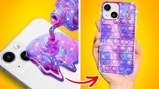 LEVEL UP YOUR PHONE || Easy DIY Phone Decor And 3D Pen Crafts by 123 GO! Planet