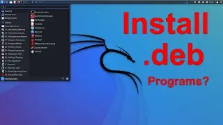 How To Install  .deb programs in Linux | Kali Linux