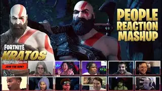 Fortnite Season 5 - Official Kratos Trailer [ Reaction Mashup Video ]