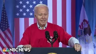 Biden highlights strength of worker power at UAW event