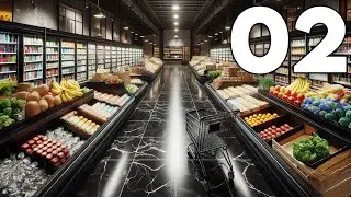 Grocery Store Simulator - Part 2 - Luxury Upgrades to the Store