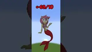 BEAUTIFUL Amy Rose in Minecraft #shorts 😍🥰🤩