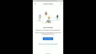 Google Maps: Android: How to share your location