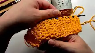 How to make the weave of stockinette stitch beautiful? Красивая лицевая гладь.