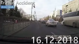 Подборка аварий и дорожных происшествий за 16.12.2018 (ДТП, Аварии, ЧП, Traffic Accident)