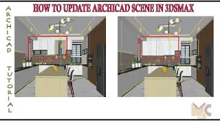 How to update  ARCHICAD FILE/SCENE in 3DSMAX 