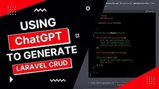 Laravel 10 crud step by step for beginners With ChatGPT || ChatGPT Generate a Laravel CRUD?