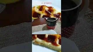 Receita de Waffle ❤ #organizaçãopessoal