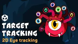 This is how you look at and watch your target in Unity 2D! (Target Tracking)