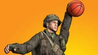 Playing Basketball in Call of Duty (NEW DLC)