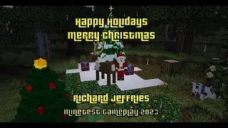Happy holidays, Merry Christmas 2023 Minetest Style